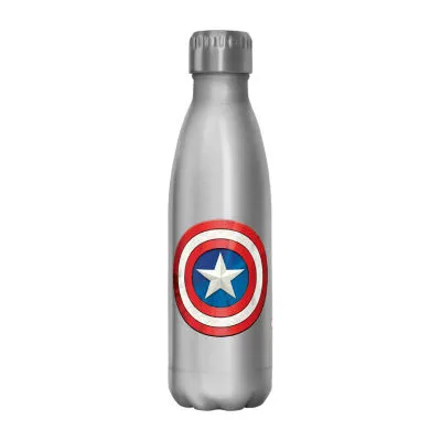 Disney Collection Captain America Shinyshield 17 Oz Stainless Steel Bottle