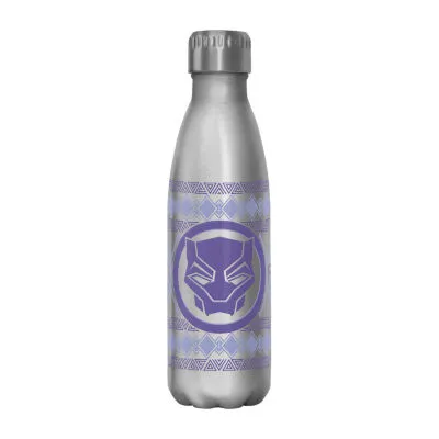 Disney Collection Black Panther Wakanda Forever Logo 17 Oz Stainless Steel Bottle