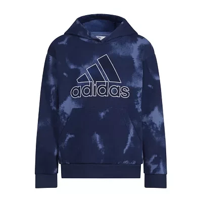 adidas Big Boys Fleece Hoodie