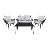 Elsbeth 4-pc. Conversation Set Cushioned