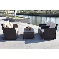 Parry 4-pc. Conversation Set Cushioned