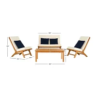 Chaston 4-pc. Conversation Set Cushioned