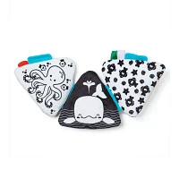 Melissa & Doug Ocean Tummy Time Triangle Interactive Toy