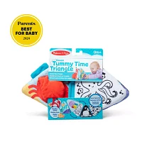 Melissa & Doug Ocean Tummy Time Triangle Interactive Toy
