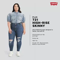 Levi's® Womens Plus 721 High Rise Skinny Jean