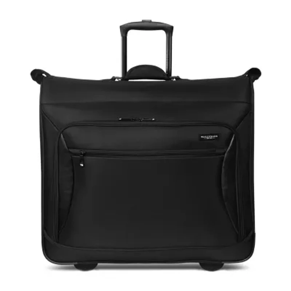 WallyBags 45" Premium Rolling Garment Bag With Multiple Pockets