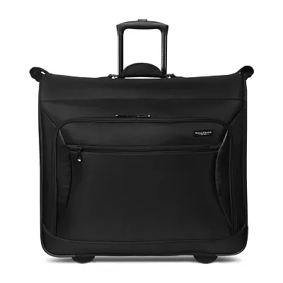 WallyBags 45" Premium Rolling Garment Bag With Multiple Pockets
