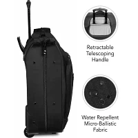 WallyBags 45" Premium Rolling Garment Bag With Multiple Pockets