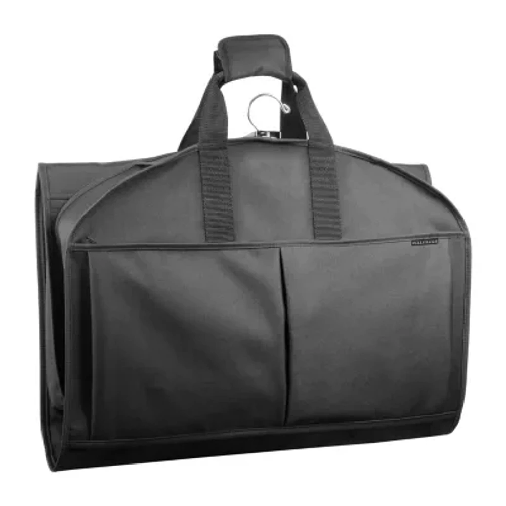 Wallybags 48" Deluxe Tri-Fold Travel Garment Bag With Three Pockets