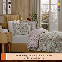 Color Sense 3-pc. Reversible Duvet Cover Set