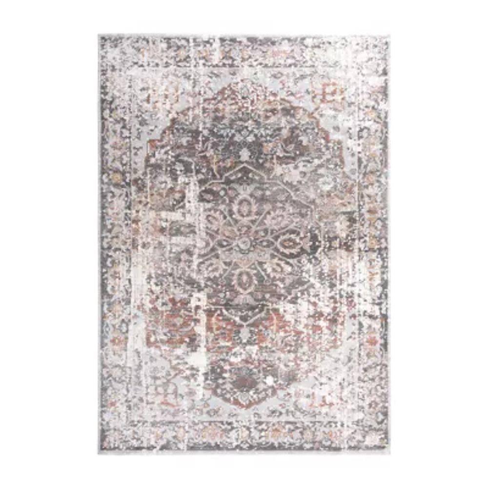 Rizzy Home Zaid Medallion Indoor Rectangular Accent Rug