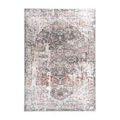 Rizzy Home Zaid Medallion Indoor Rectangular Accent Rug