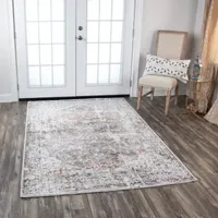 Rizzy Home Zaid Medallion Indoor Rectangular Accent Rug