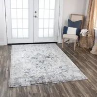 Rizzy Home Zeus Medallion Indoor Rectangular Accent Rug