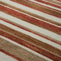 Rizzy Home Zayne Striped Hand Tufted Indoor Outdoor Rectangular Area Rugs