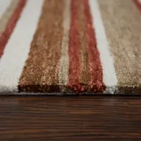 Rizzy Home Zayne Striped Hand Tufted Indoor Outdoor Rectangular Area Rugs