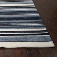 Rizzy Home Zayne Striped Hand Tufted Indoor Outdoor Rectangular Area Rugs