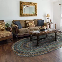 Capel American Traditions Braided Wool Indoor Oval Area Rug
