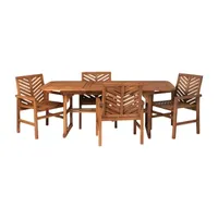 Vincent Collection 5-Piece Patio Dining Set