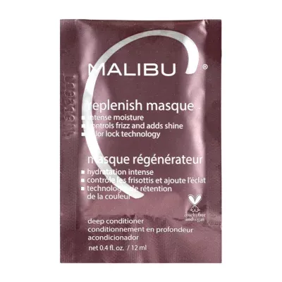 Malibu C Replenish Hair Box Of 12 12ml Packets Hair Mask