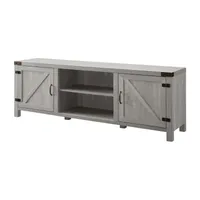 Modern Farmhouse Barndoor 70" TV Stand