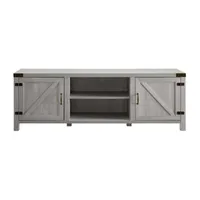 Modern Farmhouse Barndoor 70" TV Stand