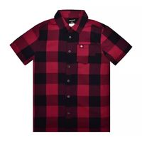 Airwalk Big Boys Short Sleeve Button-Down Shirt