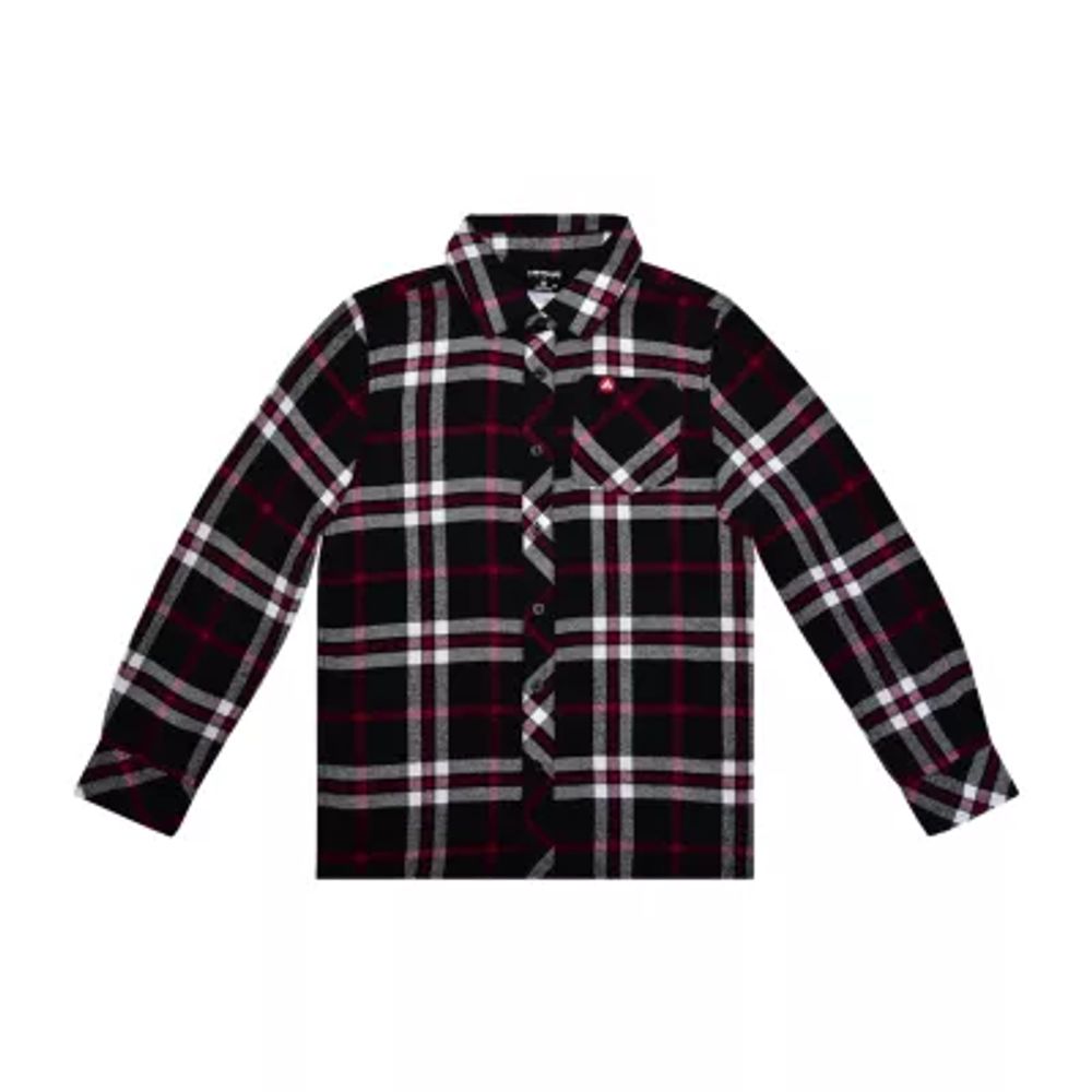 Airwalk Big Boys Long Sleeve Button-Down Shirt