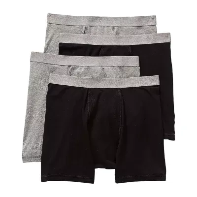 Stafford Dry + Cool Breathable Mesh Big and Tall Mens 4 Pack Boxer Briefs