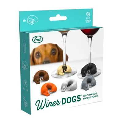 Fred Winer Dogs Wine Markers