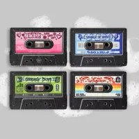 Fred Mix Tapes Kitchen Sponges 4 Pack