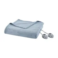 Serta Fleece Heated Midweight Electric Blanket