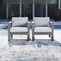 Signature Design by Ashley® Amora 2-pc. Patio Accent Chair