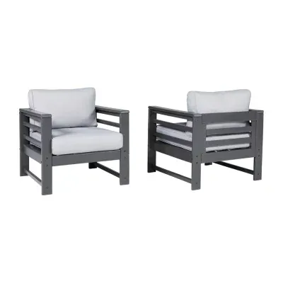 Signature Design by Ashley® Amora 2-pc. Patio Accent Chair