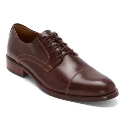 Stafford Mens Seymour Ortholite  Leather Oxford Shoes