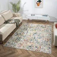 LR Home Ashton Abstract Indoor Rectangular Area Rug