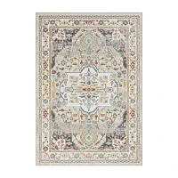 LR Home Amir Medallion Indoor Rectangular Area Rug