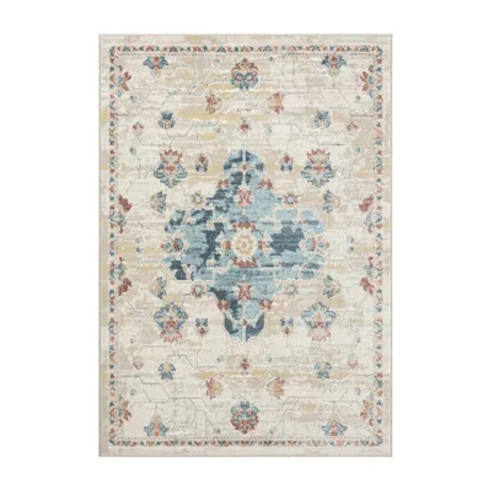 LR Home Ayden Medallion Indoor Rectangular Area Rug