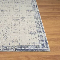 LR Home Adam Abstract Indoor Rectangular Accent Rug