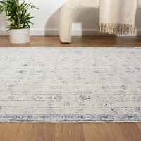 LR Home Adam Abstract Indoor Rectangular Accent Rug