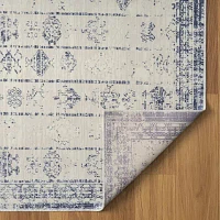 LR Home Adam Abstract Indoor Rectangular Accent Rug