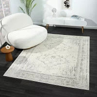 LR Home Axel Medallion Indoor Rectangular Accent Rug