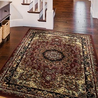 LR Home Ellis Medallion Indoor Rectangular Area Rug