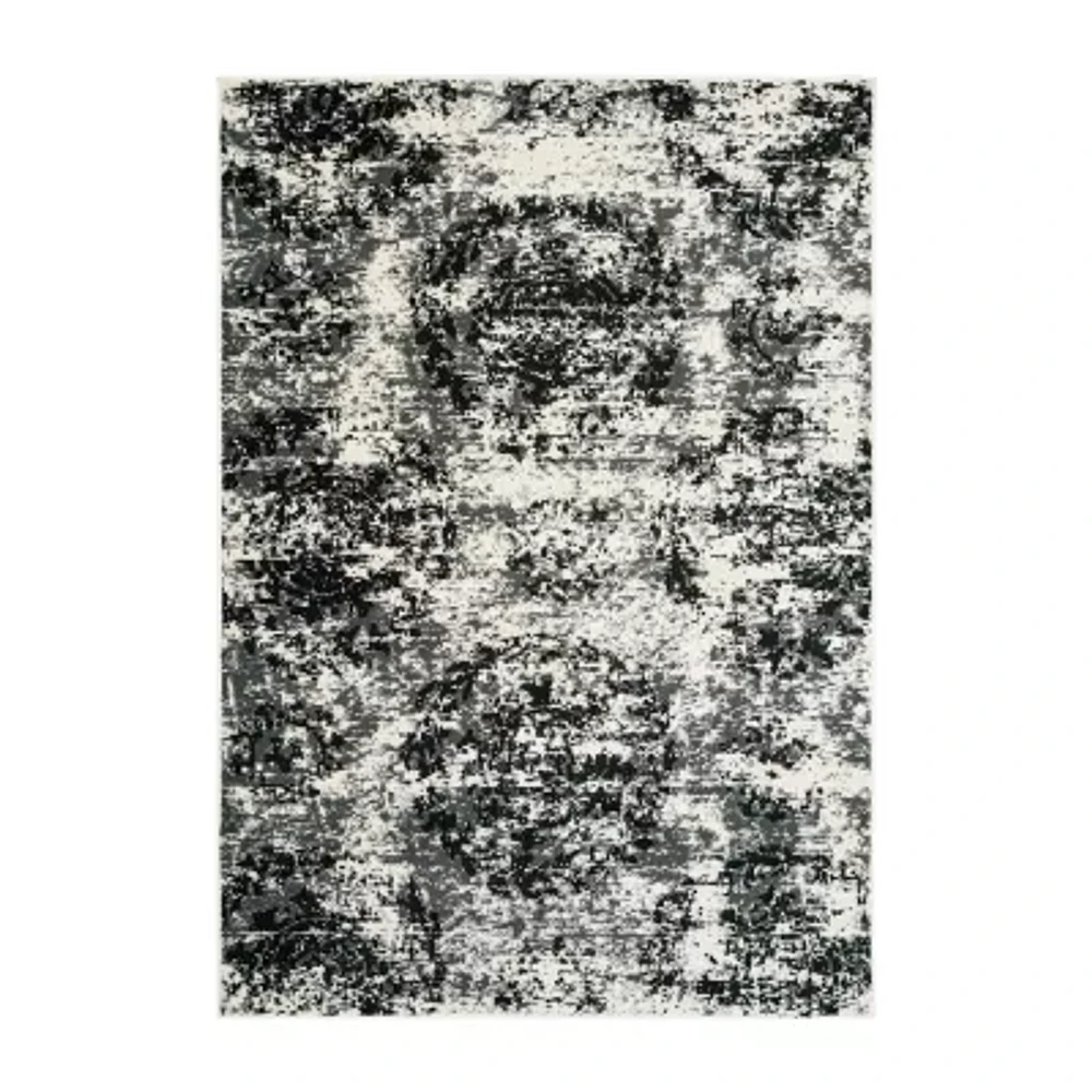 LR Home Illy Abstract Indoor Rectangular Area Rug