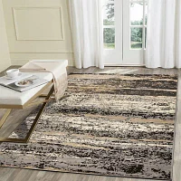 LR Home Iker Abstract Indoor Rectangular Area Rug