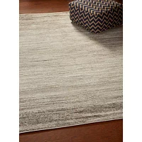 LR Home Mario Solid Indoor Rectangular Area Rug