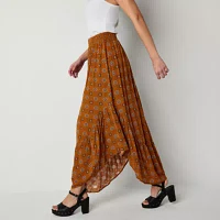 Arizona Womens High Low Asymmetrical Skirt