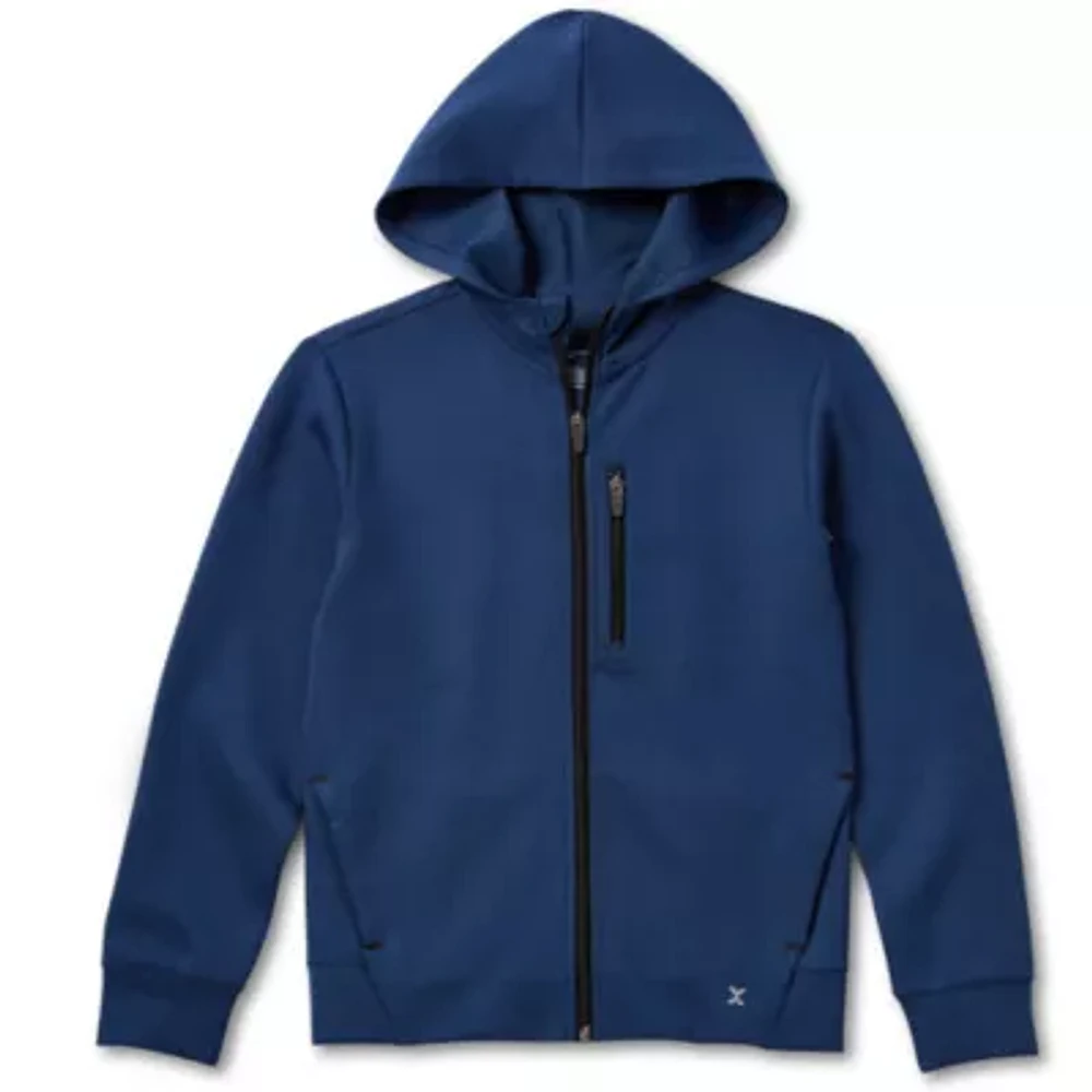 Xersion Little & Big Boys Double-Knit Zipper Hoodie