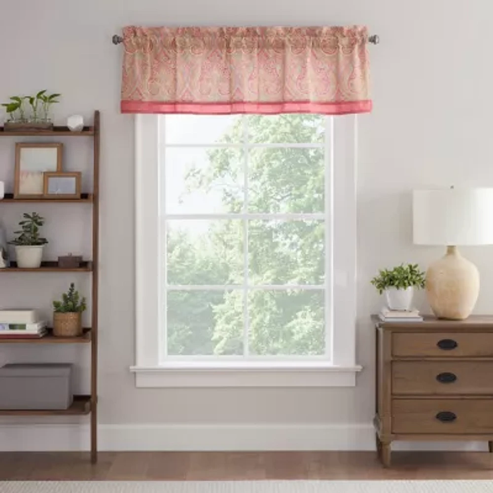 Waverly Hillside Manor Rod Pocket Tailored Valance