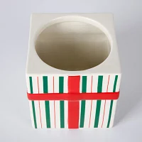 Martha Stewart Festive Bow Ceramic Candy Jar